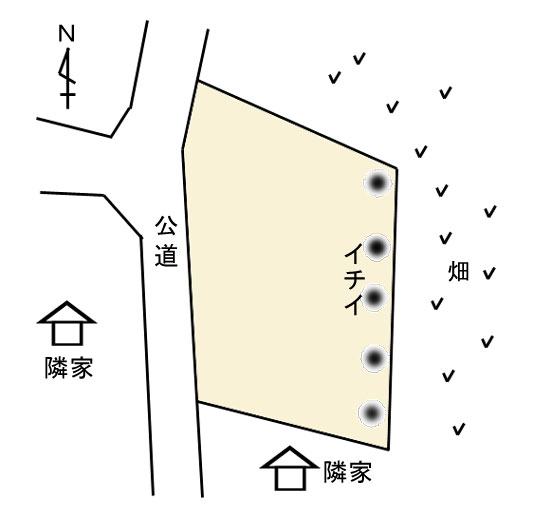 安曇野市穂高有明 700万円－配置・間取図