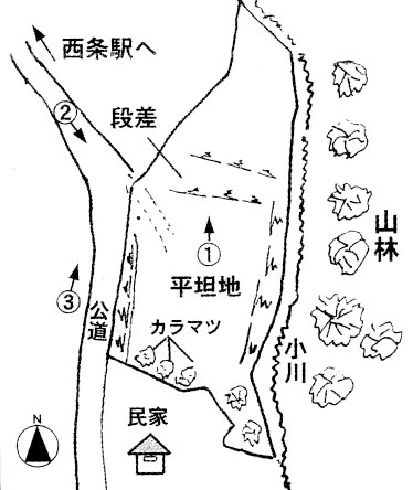 筑北村西条510万円-配置・間取図