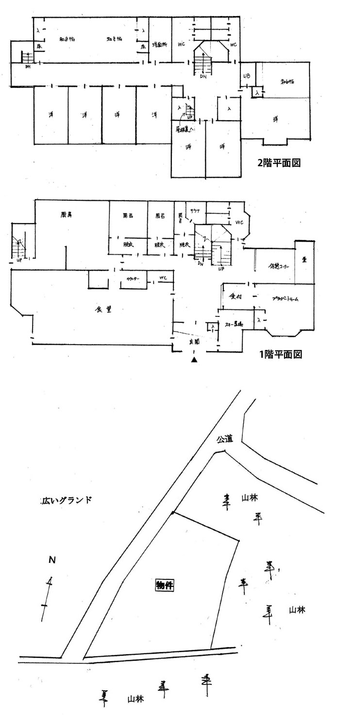 白馬村北城1,950万円－配置・間取図