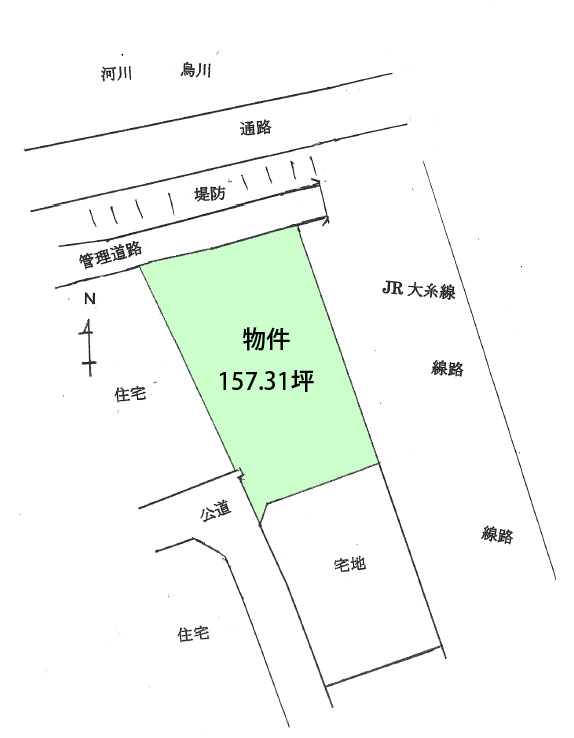 安曇野市穂高650万円－配置・間取図